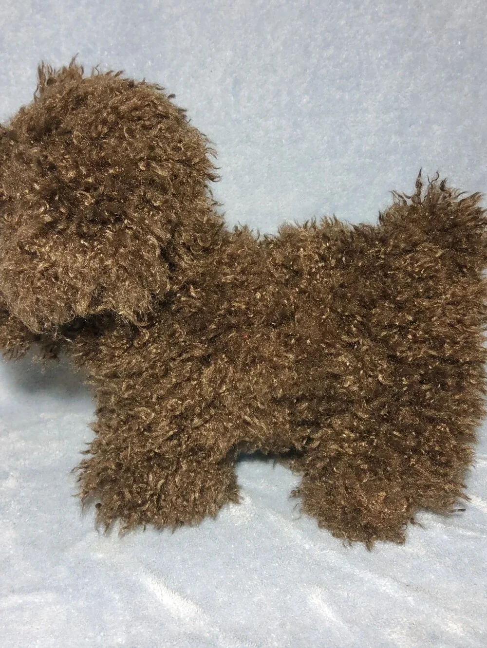 Apricot Lamb Plush Chocolate Poodle Dog Puppy Stuffed Animal Soft Cuddly 10